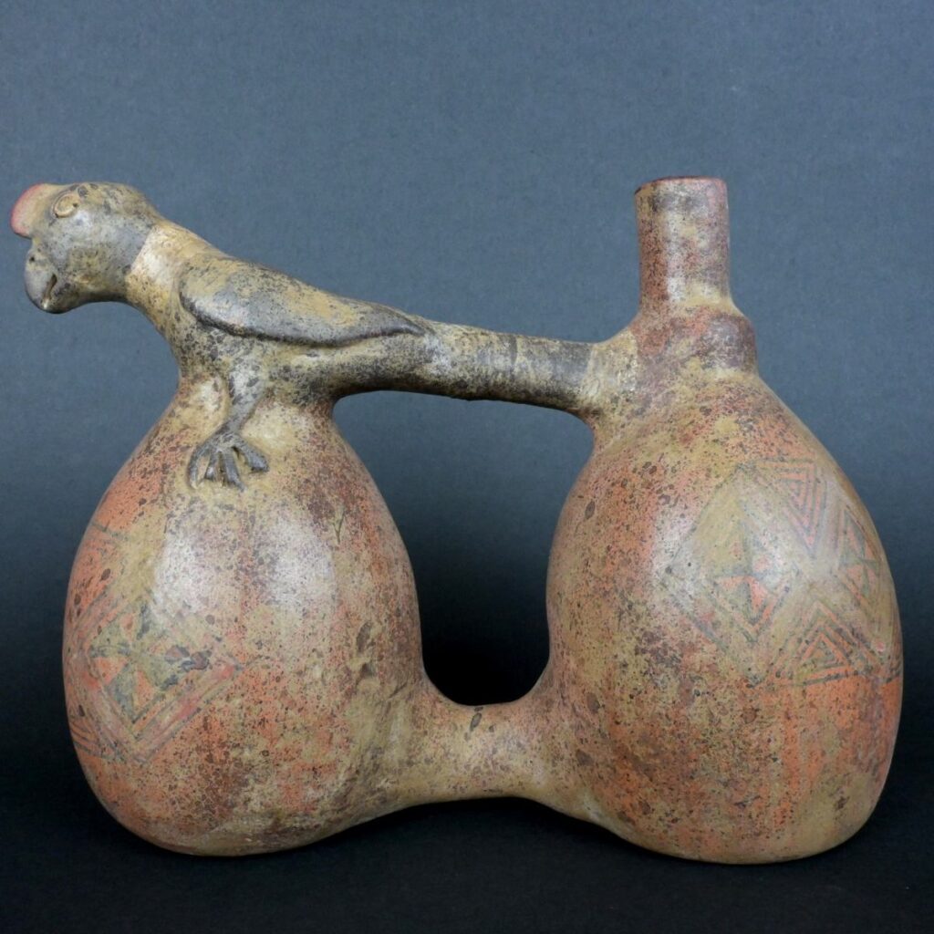 silbador de cerámica como representación de Cóndor inca - Arteanc
