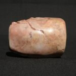 🗿 Title:Ancient Chavín Jaguar Head Carving – Quartz-Granite with Green Stone Inlays – Pre-Columbian Ritual Sculpture from Peru
