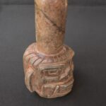 🏷️Chavín Granite Ritual Bottle 2001g – Feline Face, Pre-Columbian Style Sculpture - Imagen 7