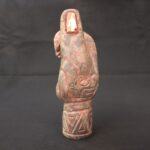 🏷️Moche Ritual Stone Hand 2000g – Inlaid Shell, Serpent Motifs, Turquoise Sculpture - Imagen 2