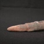🏷️Condor Ritual Scepter 800g – Granite & Quartz, Feline Figure, Turquoise Inlays - Imagen 11