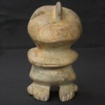 Inca stone figure with quartz and granite veins, pre-Columbian art