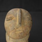 Inca stone figure with quartz and granite veins, pre-Columbian art - Imagen 7