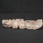 Moche Quartz Ritual Hand Sculpture Inlay Obsidian Amethyst Turquoise Art - Imagen 2