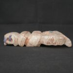 Moche Quartz Ritual Hand Sculpture Inlay Obsidian Amethyst Turquoise Art - Imagen 4