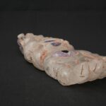 Moche Quartz Ritual Hand Sculpture Inlay Obsidian Amethyst Turquoise Art - Imagen 9