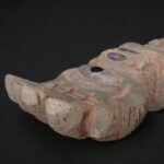 Moche Quartz Ritual Hand Sculpture Inlay Obsidian Amethyst Turquoise Art - Imagen 10