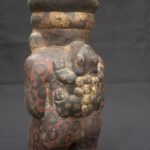 🟩Tiahuanaco Ritual Vessel – Chubby Man with Giant Toad on Back - Imagen 10
