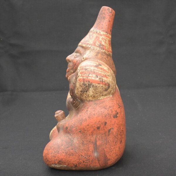 Moche Intimate Couple Vessel – Pre-Columbian Ceramic Ritual Piece - Imagen 2
