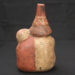 Moche Intimate Couple Vessel – Pre-Columbian Ceramic Ritual Piece - Imagen 3
