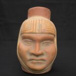 Moche Portrait Vessel – Pre-Columbian Ceramic with Ritual Expression
