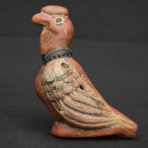 🔷Handcrafted Ceramic Andean Condor Whistle – Pre-Columbian Art - Imagen 1