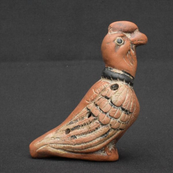 🔔 Ceramic Andean Condor Whistle – Pre-Columbian Style - Imagen 3