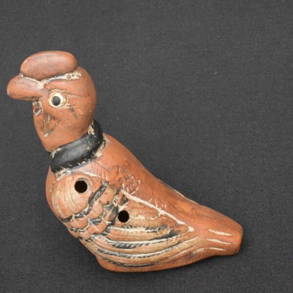 🔔 Ceramic Andean Condor Whistle – Pre-Columbian Style - Imagen 5