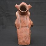 🛡️ Moche Warrior Figurine – Pre-Columbian Ritual Ceramic Art - Imagen 3