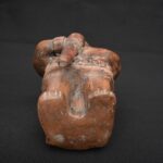 🛡️ Moche Warrior Figurine – Pre-Columbian Ritual Ceramic Art - Imagen 8
