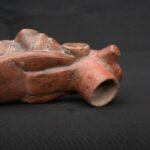 🛡️ Moche Warrior Figurine – Pre-Columbian Ritual Ceramic Art - Imagen 9