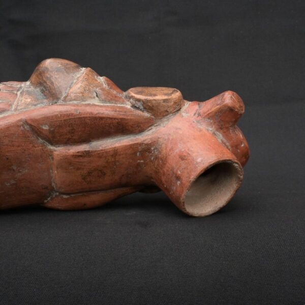 🛡️ Moche Warrior Figurine – Pre-Columbian Ritual Ceramic Art - Imagen 9