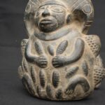 🌽 Moche Whistling Vessel – Andean Corn Spirit Ceramic Flute Sculpture - Imagen 8