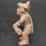 🛡️ Moche Warrior-Priest Figurine – Fierce Handcrafted Ritual Sculpture - Imagen 2
