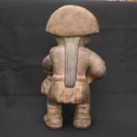 🛡️ Moche Warrior-Priest Figurine – Fierce Handcrafted Ritual Sculpture - Imagen 3