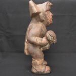 🛡️ Moche Warrior-Priest Figurine – Fierce Handcrafted Ritual Sculpture - Imagen 4