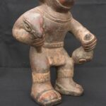 🛡️ Moche Warrior-Priest Figurine – Fierce Handcrafted Ritual Sculpture - Imagen 7