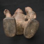 🛡️ Moche Warrior-Priest Figurine – Fierce Handcrafted Ritual Sculpture - Imagen 11