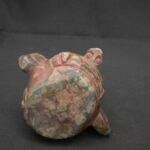 Chavín Stone Bottle with Two-Faced Feline-Human Ritual Head Design - Imagen 8