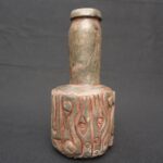 Chavín Stone Ritual Bottle with Feline Heads – Hand-Carved Artifact - Imagen 2