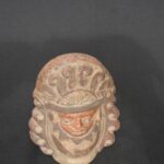 Ancient Moche Whistle – Priest Figure, Handcrafted Pre-Columbian Artifact - Imagen 8