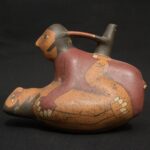 Nasca Erotic Ceramic Vessel – Male and Female Ritual Reproduction Scene