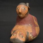 Nasca Erotic Ceramic Vessel – Male and Female Ritual Reproduction Scene - Imagen 8