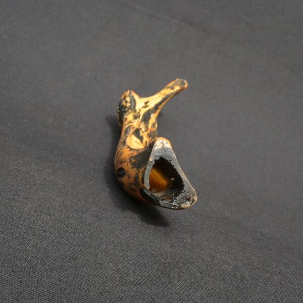 Decorative Bone Quena Flute with Ancient Tribal Carvings – Collectible - Imagen 4