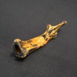 Decorative Bone Quena Flute with Ancient Tribal Carvings – Collectible - Imagen 5