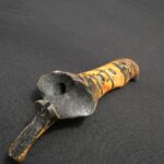 Decorative Bone Quena Flute with Ancient Tribal Carvings – Collectible - Imagen 7