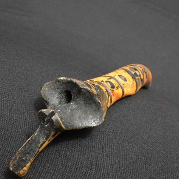 Decorative Bone Quena Flute with Ancient Tribal Carvings – Collectible - Imagen 7