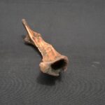 Carved Bone Quena Flute with Face Motif – Tribal Decorative Artifact - Imagen 4