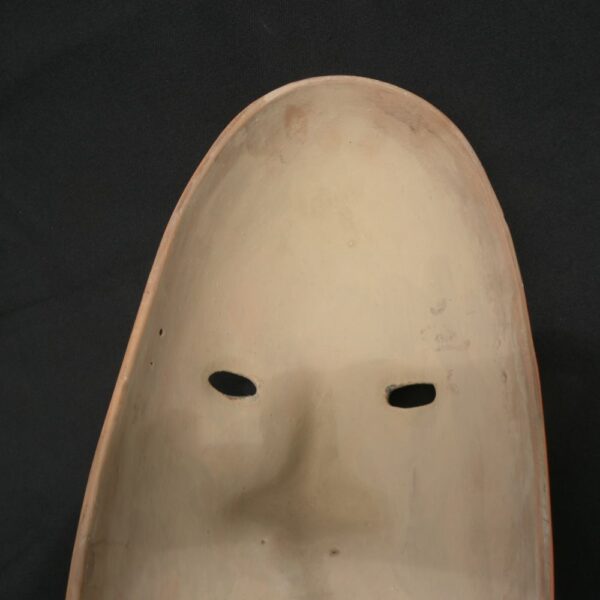 Ceramic Paracas Ritual Mask – Sacred Geometric and Feline Motifs - Imagen 7