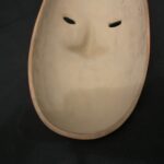 Ceramic Paracas Ritual Mask – Sacred Geometric and Feline Motifs - Imagen 8