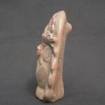 Moche Ritual Whistle – Sacred Ceramic Figure with Aura and Detail - Imagen 2