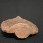Moche Ritual Whistle – Seated Figure on Vessel with Aura Frame - Imagen 8