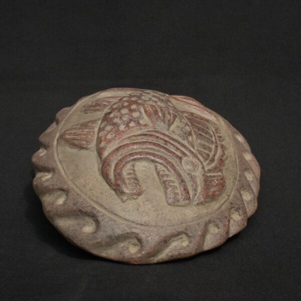 Moche Ritual Whistle – Prehistoric Fish Motif with Symbolic Aura - Imagen 4