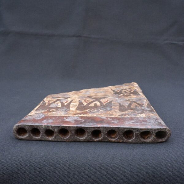 📌Nazca ceramic antara with bird-shaped designs: ancient ritual instrument of Antara - Imagen 9
