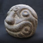 ✨Chavín ceramic ritual head: pre-Columbian ceremonial piece - Imagen 2