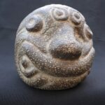 ✨Chavín ceramic ritual head: pre-Columbian ceremonial piece - Imagen 9