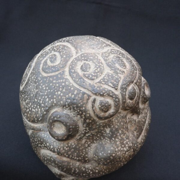 ✨Chavín ceramic ritual head: pre-Columbian ceremonial piece - Imagen 10