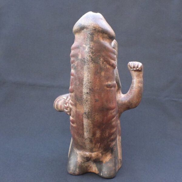 🔥 Handcrafted ceramic vessel with an erotic theme – Pre-Columbian inspiration - Imagen 1