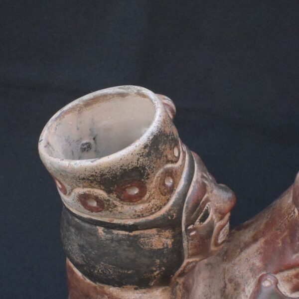 🔥 Handcrafted ceramic vessel with an erotic theme – Pre-Columbian inspiration - Imagen 5