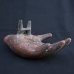 🏷️Nazca Esoteric Hand Bottle | Ancient Ritual Pottery with Eye Symbol - Imagen 3